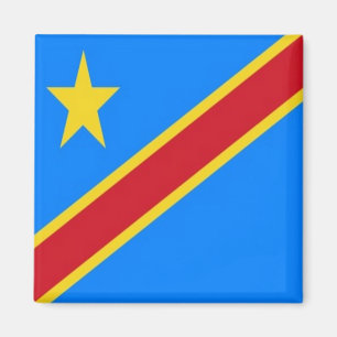 Aimant ZCD001 CONGO FLAG, Afrique, Frigo
