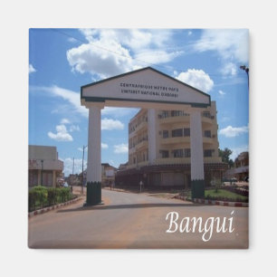 Aimant zCF007 BANGUI, République centrafricaine, Fridge