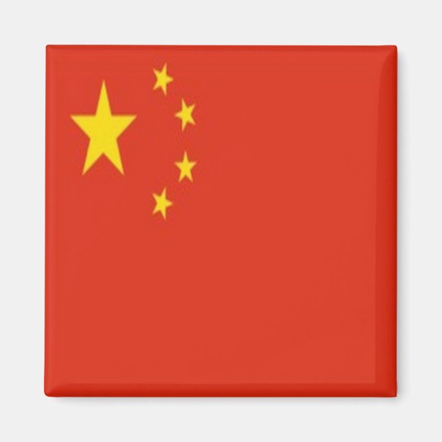 Aimant zCH001 Chine DRAPEAU Chine PRC, réfrigérateur (Devant)