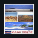 Aimant zCV022 CAPE VERDE, Mosaïque, Afrique, Réfrigérateu<br><div class="desc">Vous y trouverez le souvenir de vos vacances. (zCV022 CAPE VERDE, Mosaic, Aimant frigo Afrique). Amaze amis et parents avec les souvenirs uniques de votre voyage. Essaie-nous ! #LeoPepeDesign - afrique cape verde, leopepedesign, voyage photo tourisme, cadeau souvenir gadget frigo aimant, collage mosaïque potpourri.</div>