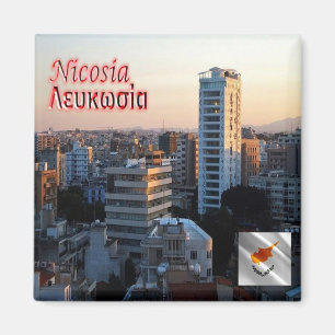 Aimant zCY015 NICOSIA Chypre, réfrigérateur