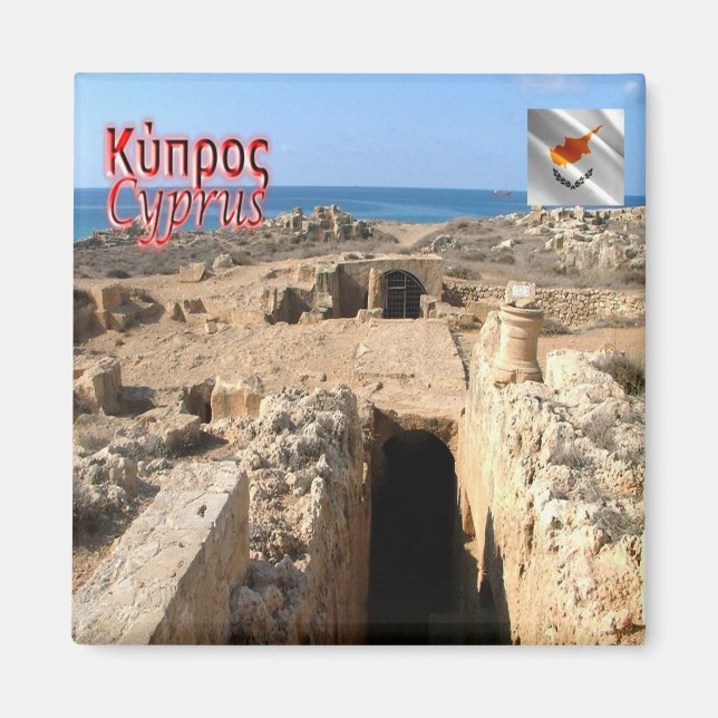 Aimant zCY022 LES TOMBES DES ROIS - Chypre - Frigo (Devant)