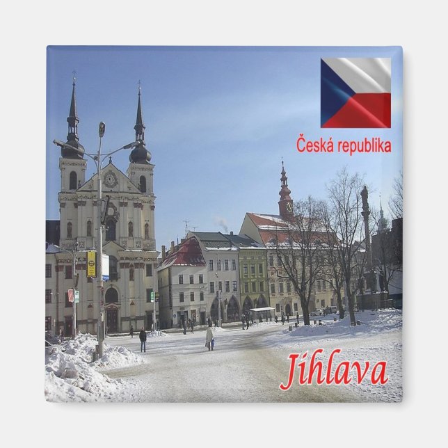 Aimant ZCZ006 JIHLAVA République tchèque, Fridge (Devant)