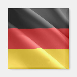 Aimant zDE002 ALLEMAND agitant DRAPEAU, Allemagne, Fridge