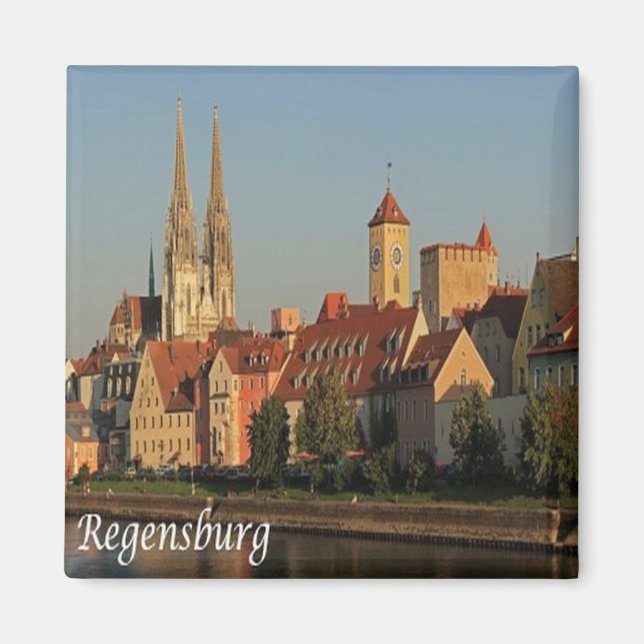 Aimant zDE007 REGENSBURG Allemagne, Fridge (Devant)