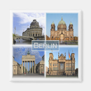 Aimant zDE018 BERLIN Allemagne - Réfrigérateur