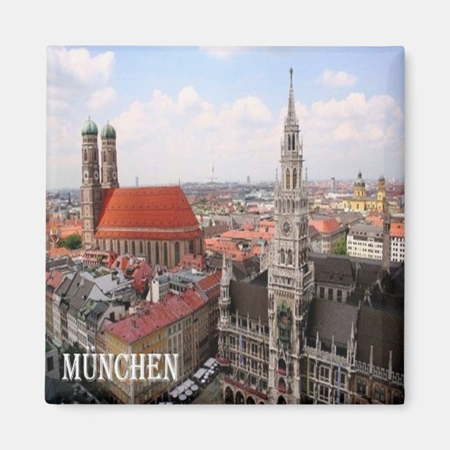 Aimant zDE023 MUNCHEN Allemagne, Fridge (Devant)