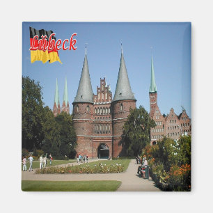 Aimant zDE027 LÜBECK Allemagne, Fridge