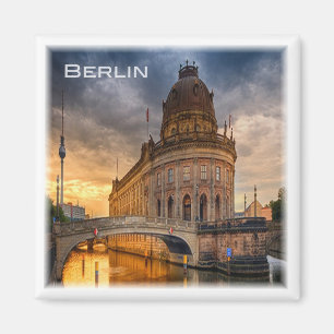 Aimant zDE051 BERLIN MUSEUMSINSEL Allemagne, Réfrigérateu