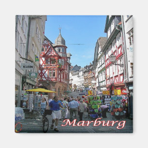 Aimant zDE101 MARBURG Wettergasse Allemagne, Fridge