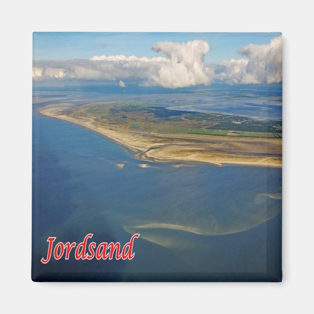 Aimant zDK007 JORDSAND Frise Îles Danemark, Fridge (Devant)