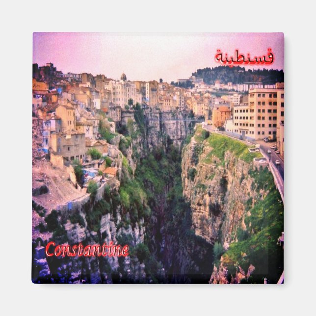 Aimant zDZ006 COSTANTINA, Algérie, Afrique, Fridge (Devant)