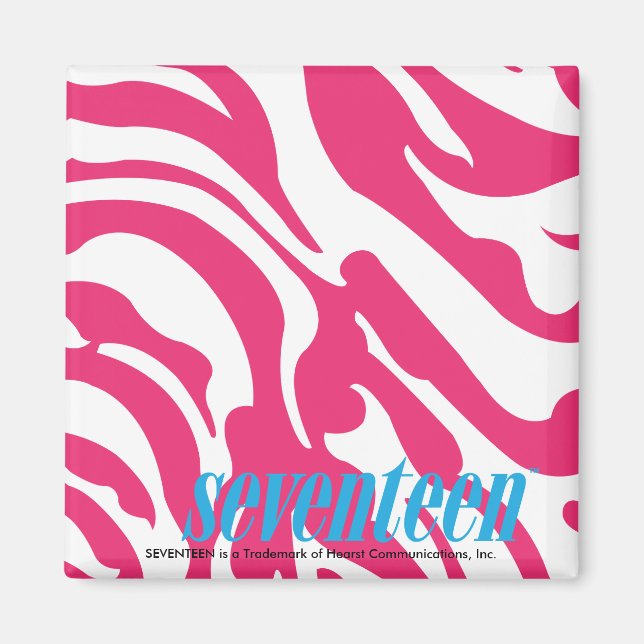 Aimant Zebra Magenta (Devant)