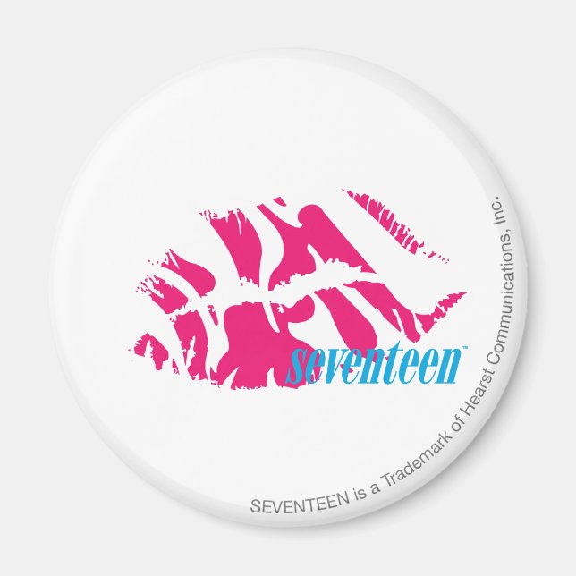 Aimant Zebra Magenta (Devant)
