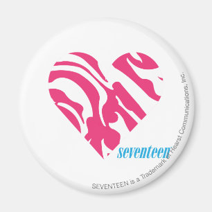 Aimant Zebra Magenta 2