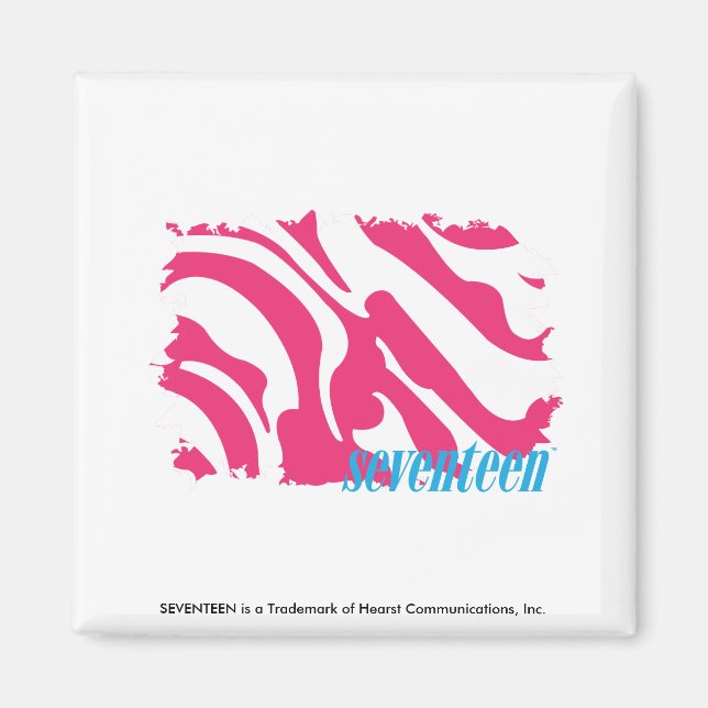 Aimant Zebra Magenta 3 (Devant)