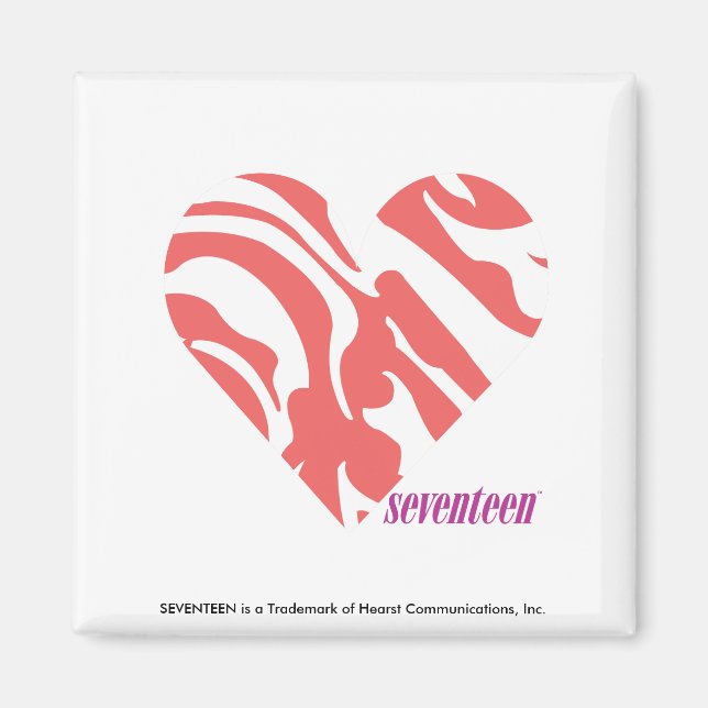 Aimant Zebra Pink 2 (Devant)