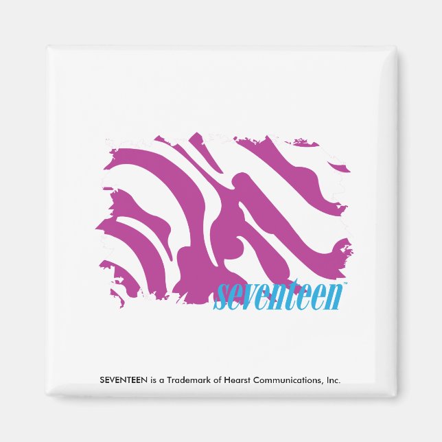 Aimant Zebra Purple 3 (Devant)