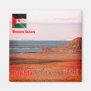 Aimant zEH003 DAKHLA, Sahara Occidental, Afrique, Réfrigé