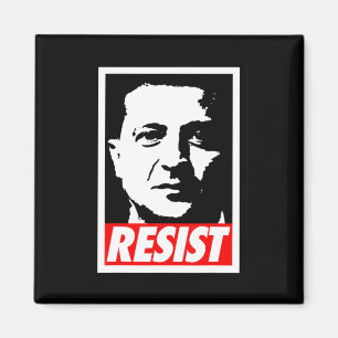 Aimant Zelenskyy - Résister Soutenir l'Ukraine Je suis av