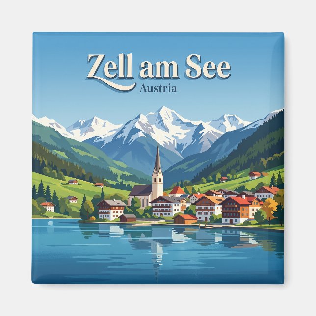 Aimant Zell am See Autriche (Devant)