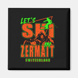 Aimant Zermatt Ski Alpin Les Alpes suisses Suisse