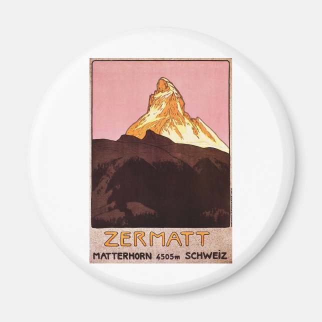 Aimant Zermatt Suisse (Devant)