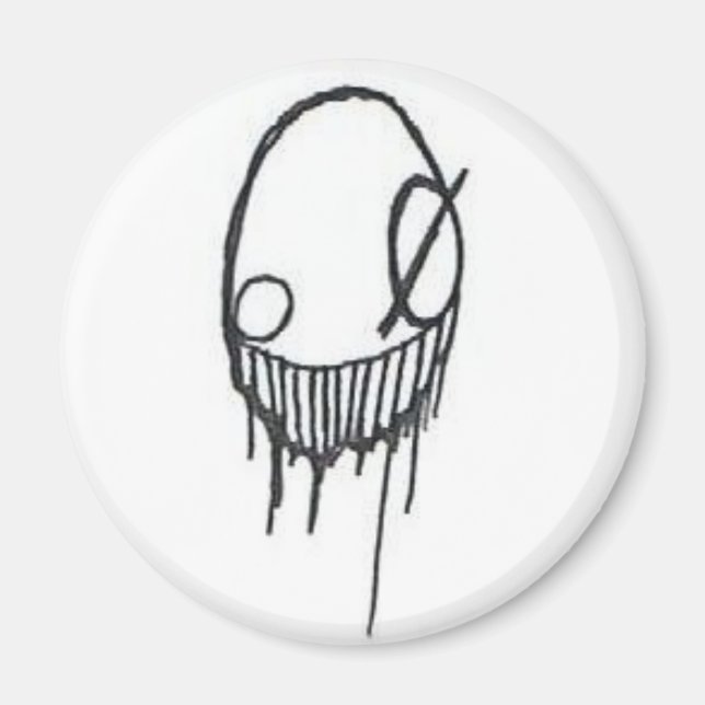 Aimant zéro crâne (Devant)