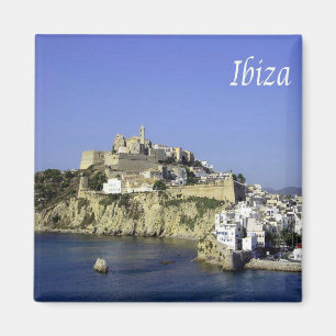 Aimant zES060 EIVISSA panorama, Espagne des Baléares, Réf