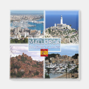 Aimant zES112 MALLORCA, PALMA bay, Cap de Formentor,