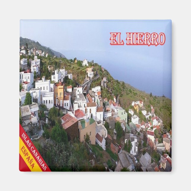 Aimant zES140 EL HIERRO le pin, Canaries, Frigo (Devant)