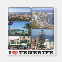 zES142 TENERIFE Puerto de la Cruz "I Love", Frigo