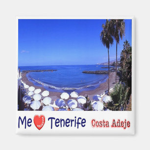 Aimant zES144 TENERIFE Costa Adeje "I Love", Frigo