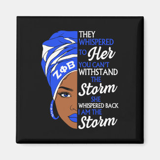 Aimant Zeta Phi Beta Sorority Black Women Pride Melanin A