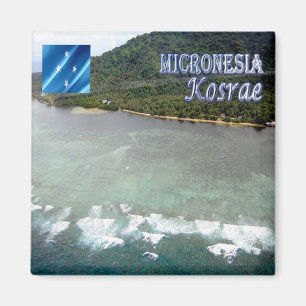 Aimant zFM005 KOSRAE, Micronésie, Océanie, Frigo