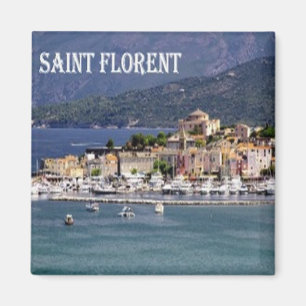Aimant zFR009 SAINT FLORENT, Corse Corse, Réfrigérateur