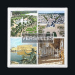 Aimant zFR042 VERSAILLES The Palace, France, Fridge<br><div class="desc">Here you will find the souvenir of your vacation. This category contains fridge magnets of many locations in France. (zFR042 VERSAILLES The Palace, France, Ceramic Ornament). Amaze friends and relatives with the unique souvenirs from your great trip. Try us. #LeoPepeDesign - the palace of versailles, hall of mirrors, orangerie of...</div>