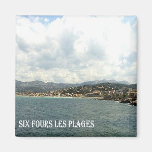 Aimant zFR069 SIX-FOURS-LES-PLAGE, French Riviera, Fridge