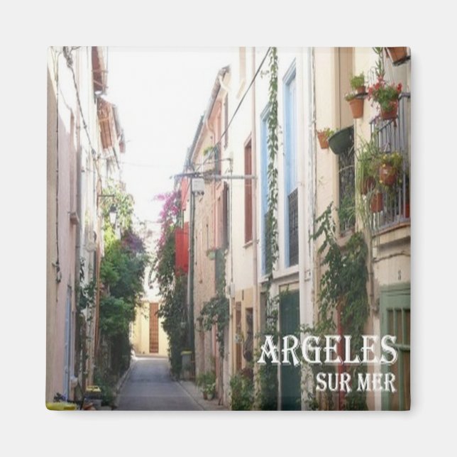 Aimant zFR105 ARGELES SUR MER Côte d'Azur, France, (Devant)