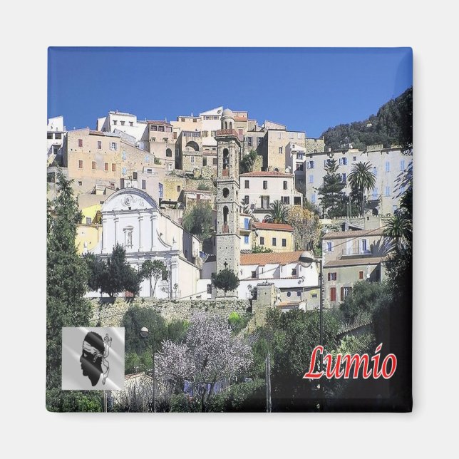 Aimant zFR112 LUMIO Corse, réfrigérateur (Devant)