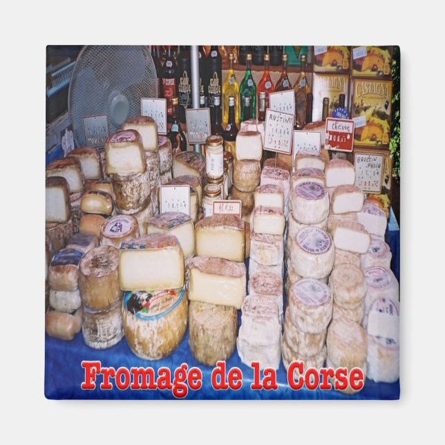 Aimant zFR118 FROMAGE de Corse, Frigo (Devant)