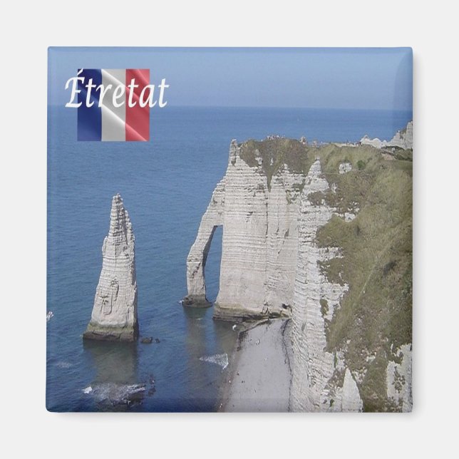 Aimant zFR147 ETRETAT, France, Fridge (Devant)