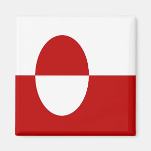 Aimant zGL001 GREENLAND Drapeau, Amérique, Réfrigérateur
