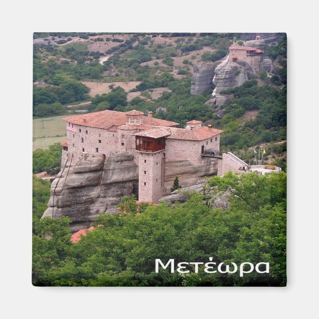 Aimant zGR052 METEORA Grèce, Réfrigérateur (Devant)