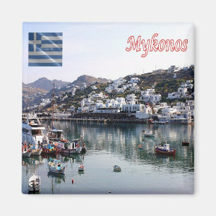 Aimant zGR101 Port MYKONOS, Grèce, Frigo