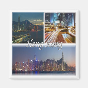 Aimant zHK013 HONG KONG, Asie, Frigo