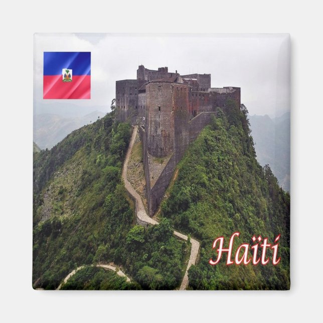 Aimant zHT007 HAÏTI, Citadelle Laferrière, Réfrigérateur (Devant)