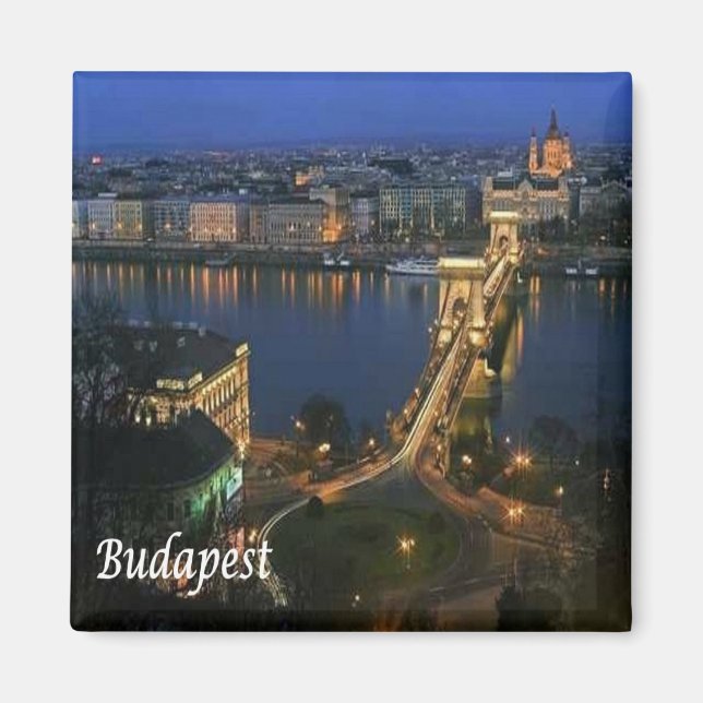 Aimant zHU008 BUDAPEST - Hongrie - Budapest - Frigo (Devant)