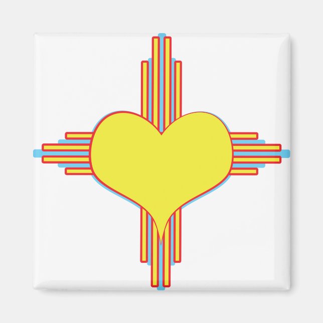 Aimant Zia Heart (Devant)