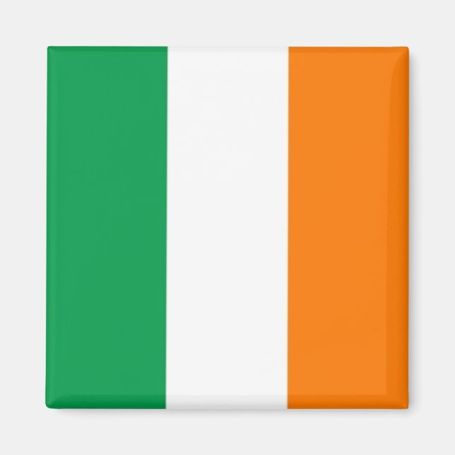 Aimant zIE001 Irish FLAG, IRLANDE, Frigo (Devant)